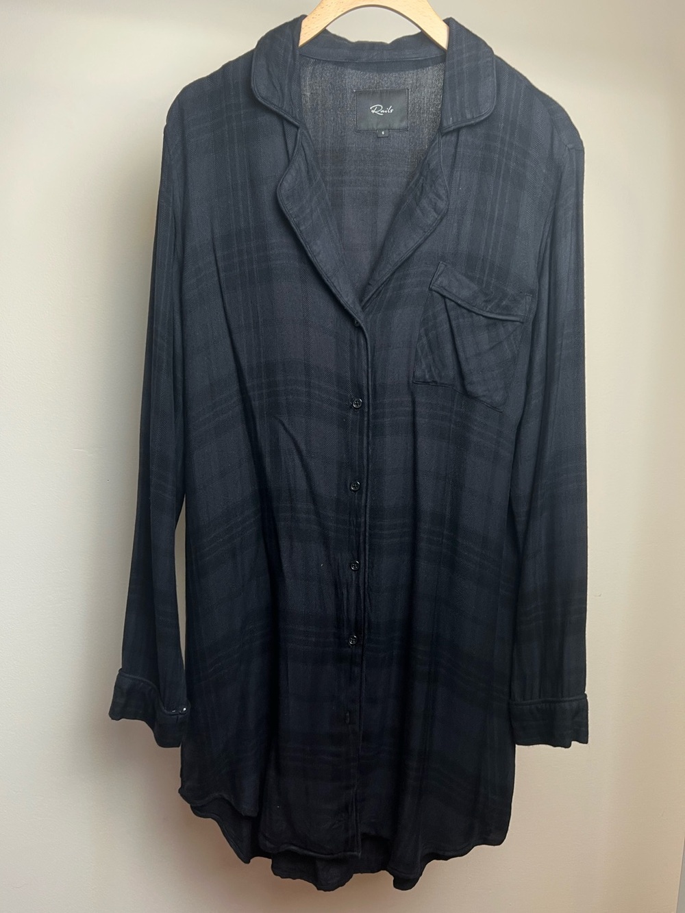 Rails Button Down Plaid Sleep Shirt